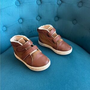UGG Brown Kids' Sneakers with Velcro